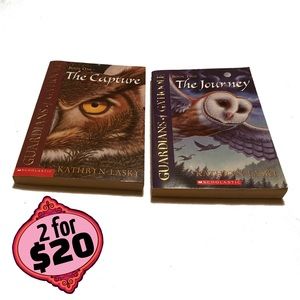 🎉2/20 Set of 2 Guardians of Ga’hoole YA Novels Fantasy Series Netflix Owl Books